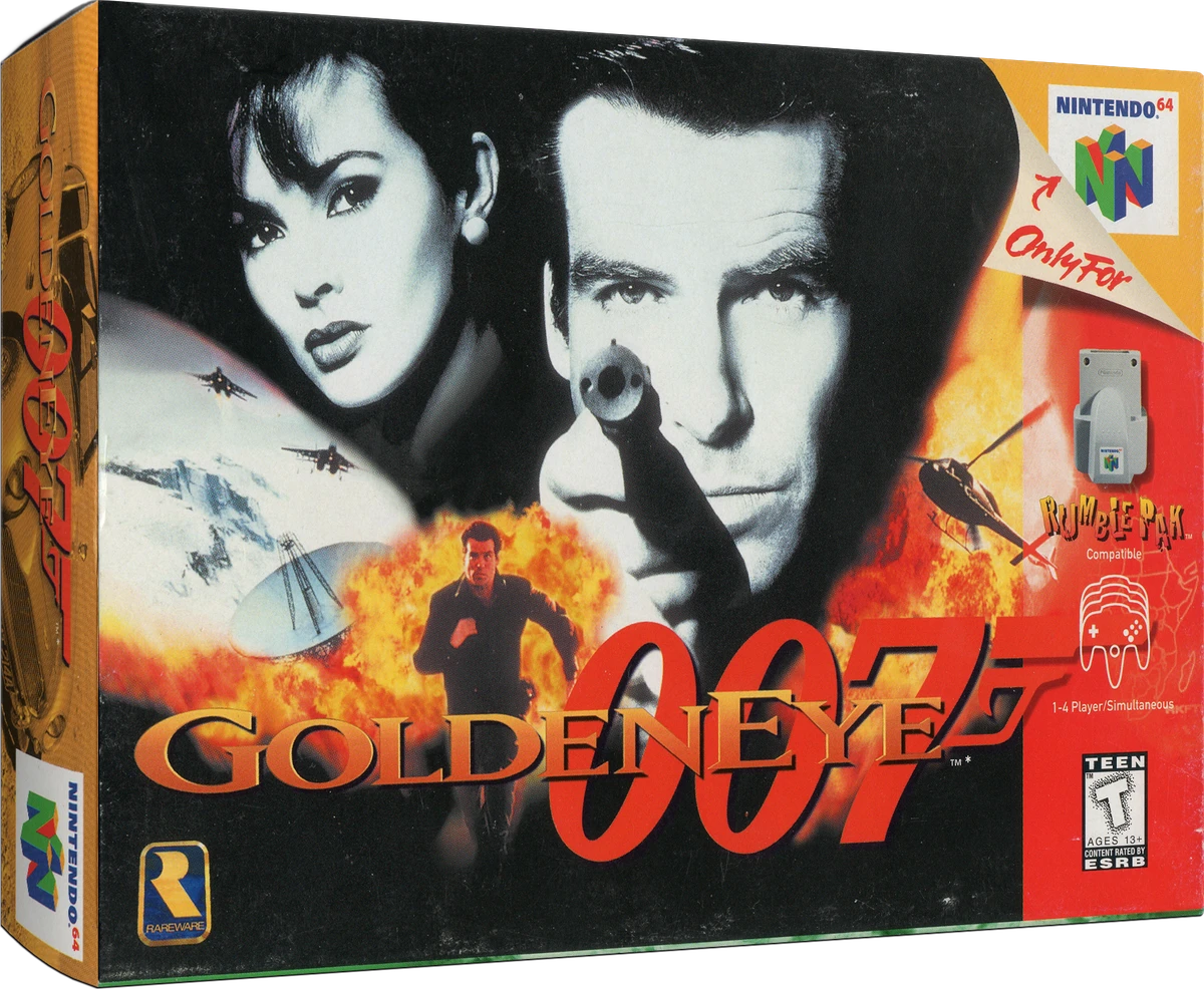 007 GoldenEye box art