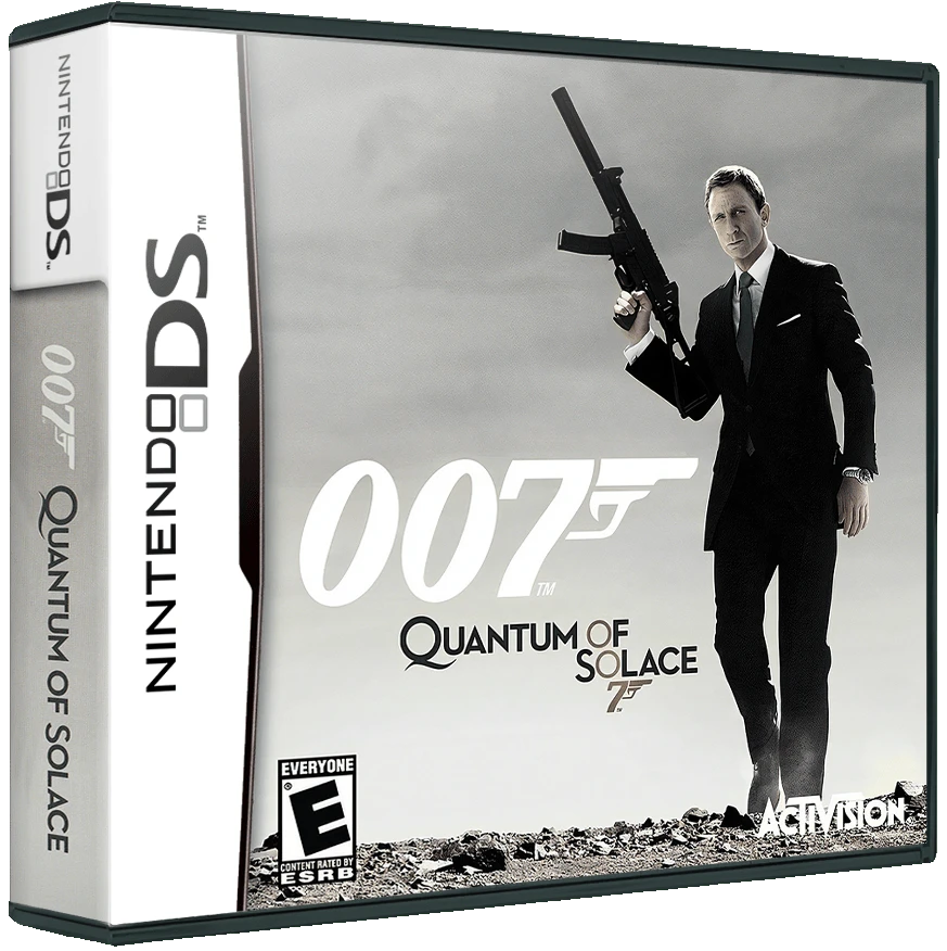 007 Quantum of Solace box art