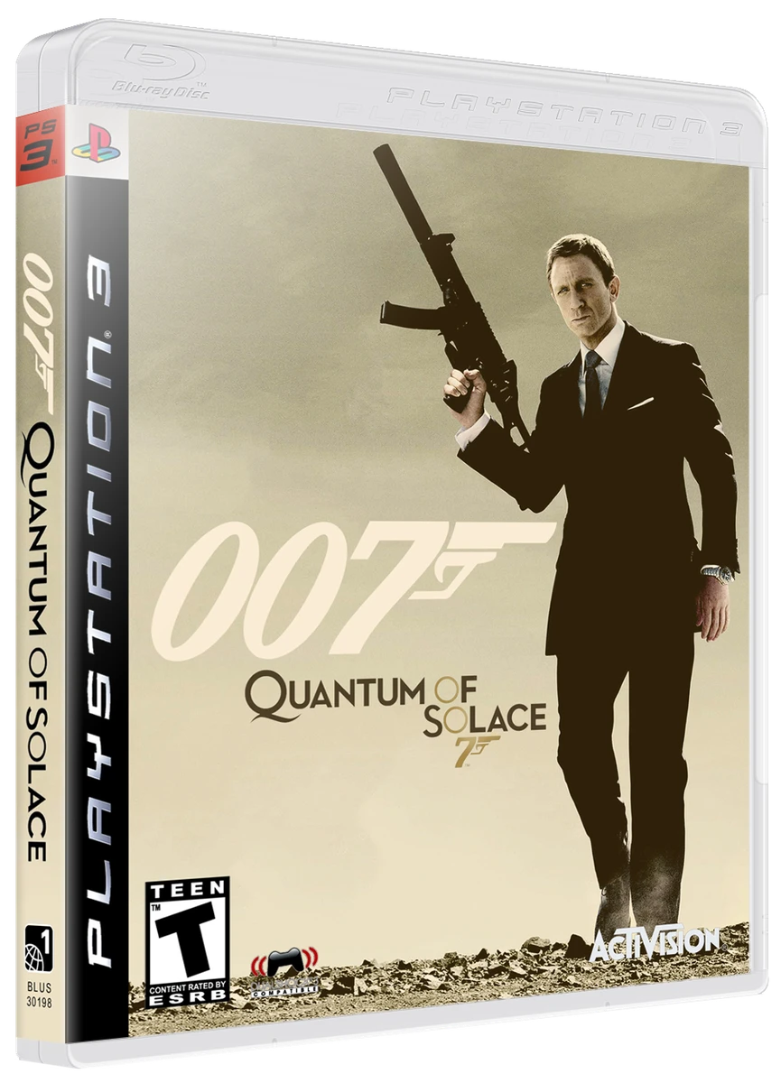 007 Quantum of Solace box art