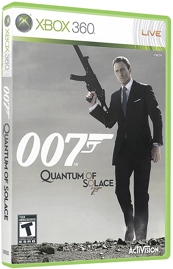 007: Quantum of Solace box art