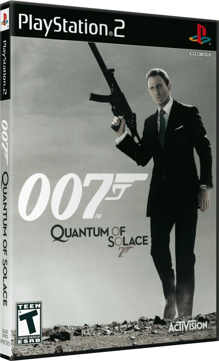 007 Quantum of Solace box art