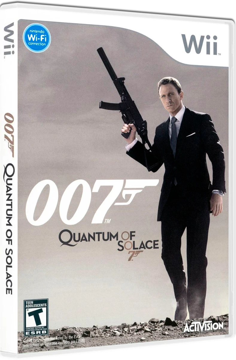 007 Quantum of Solace box art