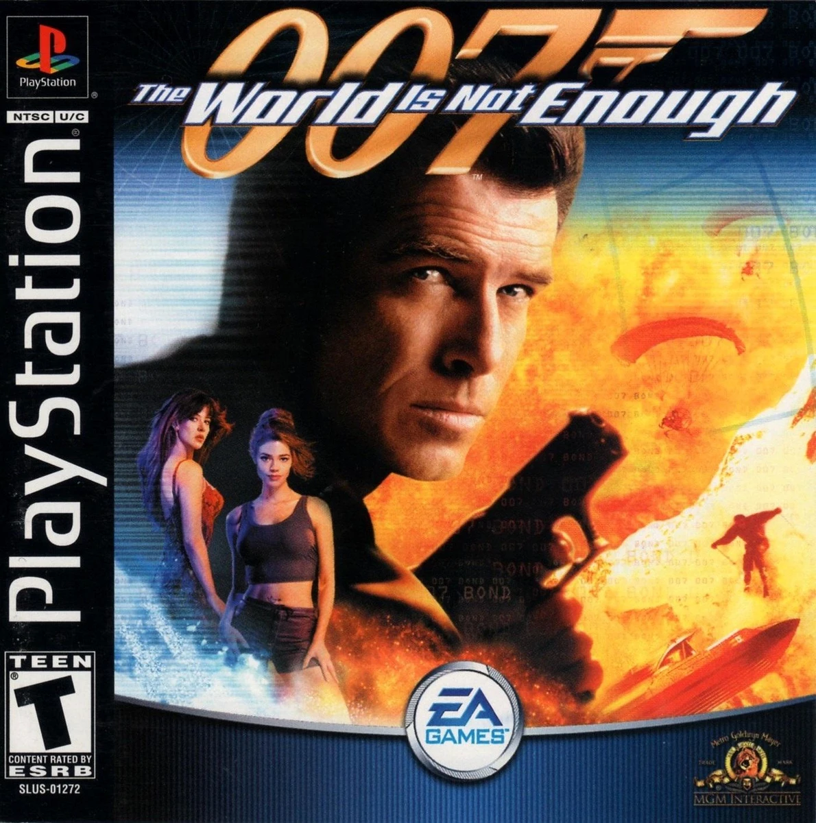 007 World is Not Enough box art