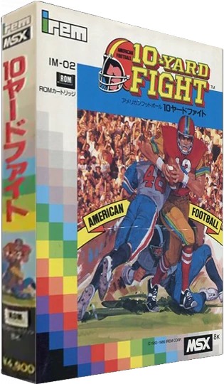 10 Yard Fight box art