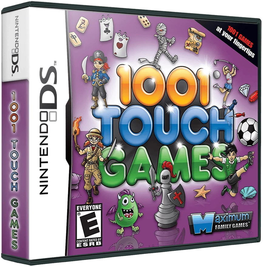 1001 Touch Games box art