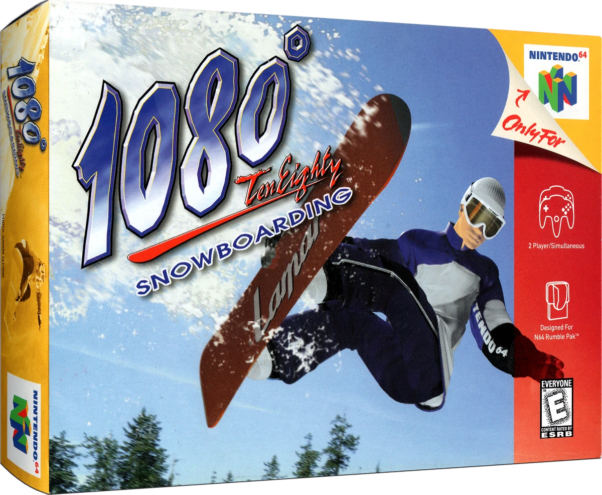 1080 Snowboarding box art
