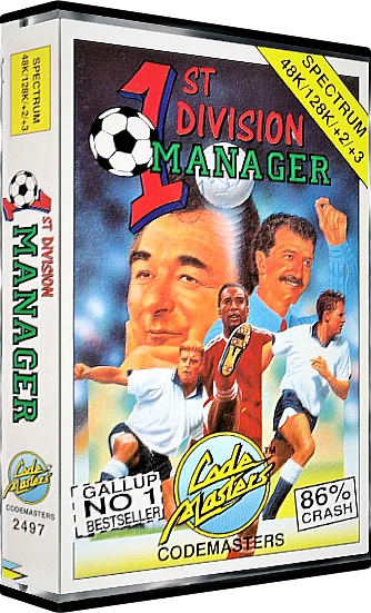 1st Division Manager box art