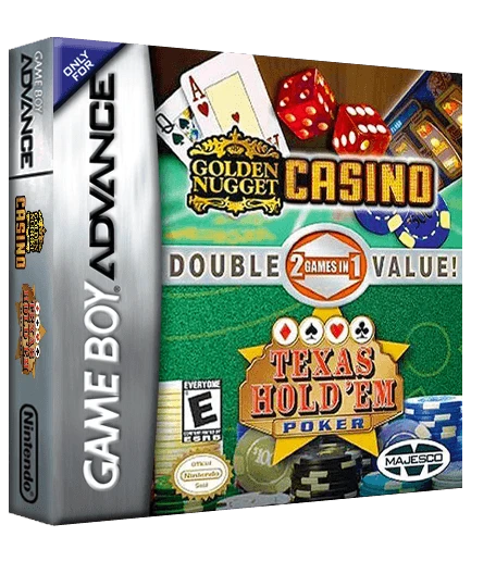 2 Games In 1: Golden Nugget Casino + Texas Hold'Em Poker box art
