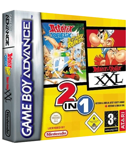 2 In 1: Asterix & Obelix Bash Them All! + Asterix & Obelix XXL box art