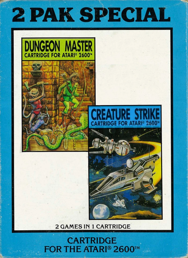2 Pak Special: Dungeon Master / Creature Strike box art