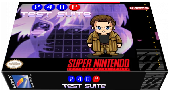 240p Test Suite box art