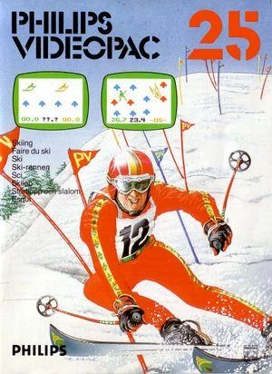 25. Skiing box art