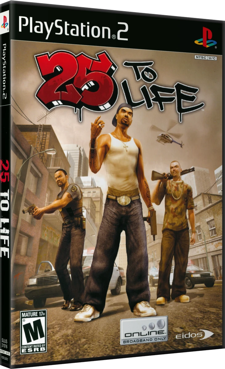 25 to Life box art