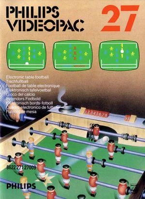 27. Electronic Table Football box art