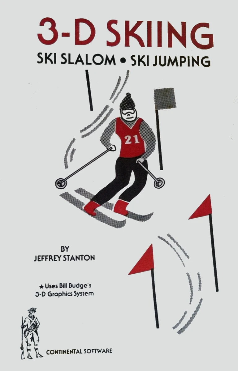 3-D Skiing box art