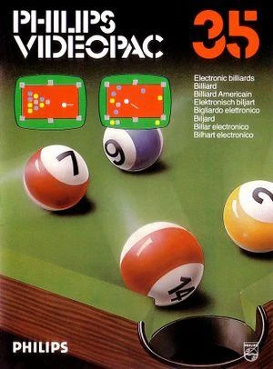 35. Electronic billiards box art