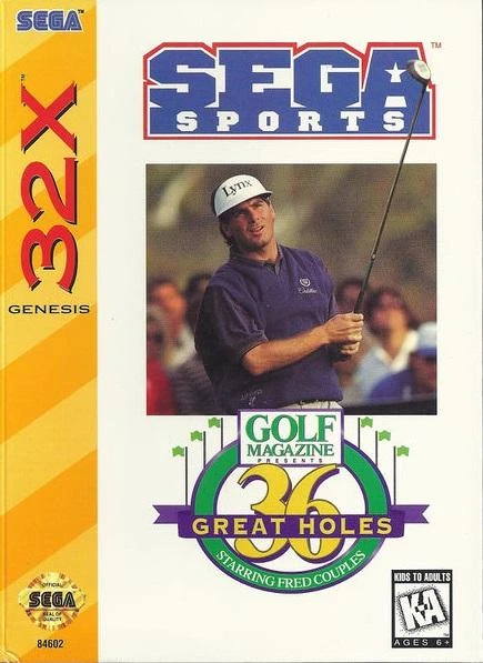 36 Great Holes Starring Fred Couples box art