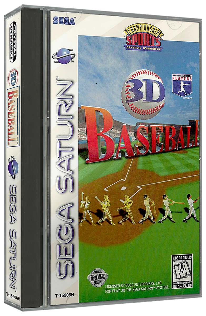 3D Baseball: The Majors box art