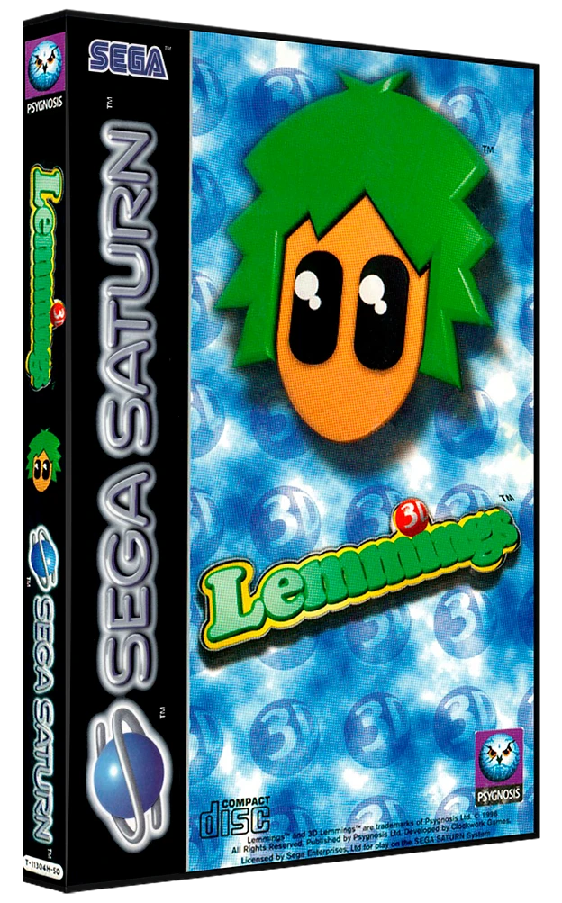 3D Lemmings box art