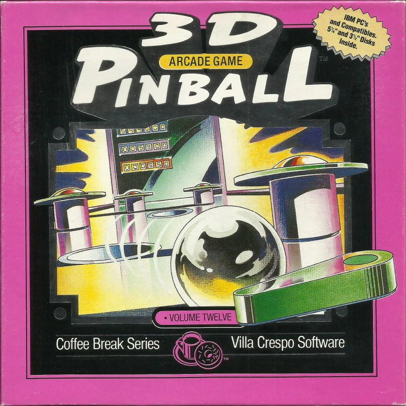 3D Pinball box art