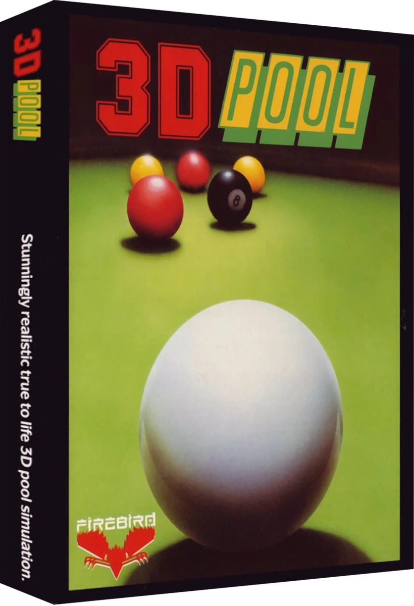 3D Pool box art