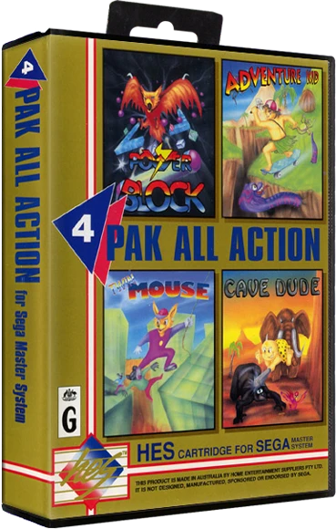 4 Pak All Action box art