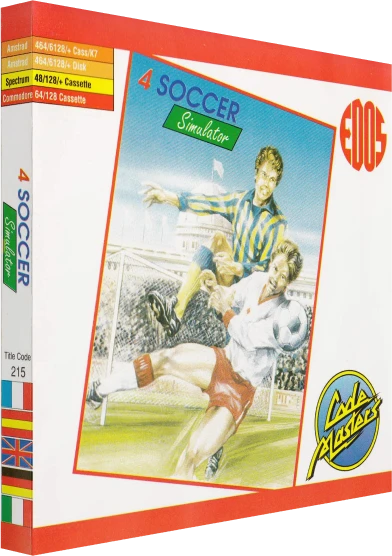 4 Soccer Simulators box art