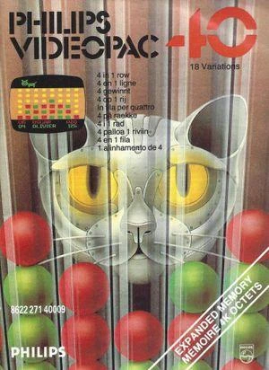 40. 4 in a row box art