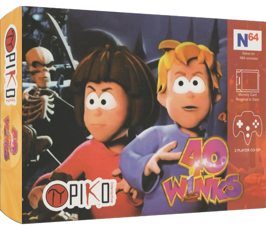 40 Winks [Piko Interactive] box art