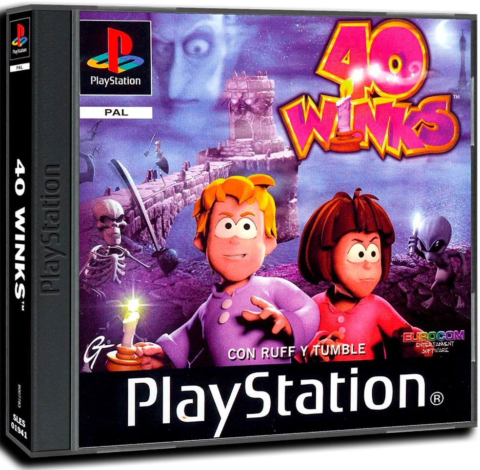 40 Winks box art
