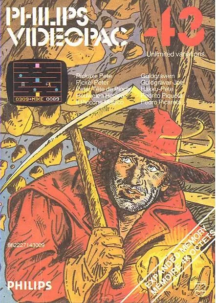 43. Pickaxe Pete box art