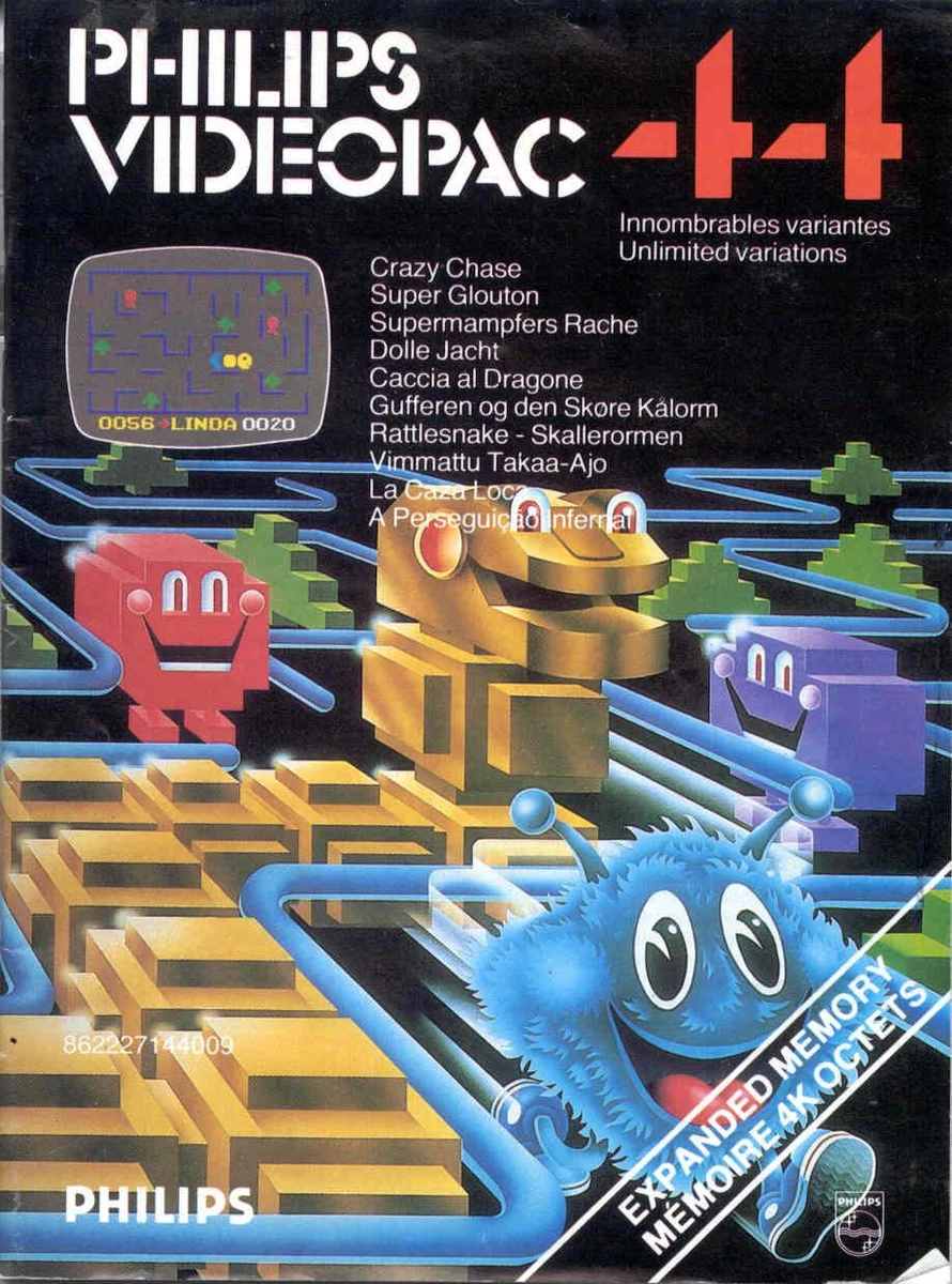 44. Crazy Chase box art