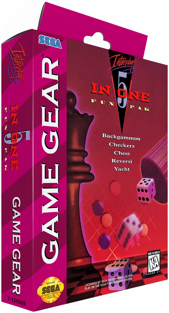 5 in 1 Fun Pak box art