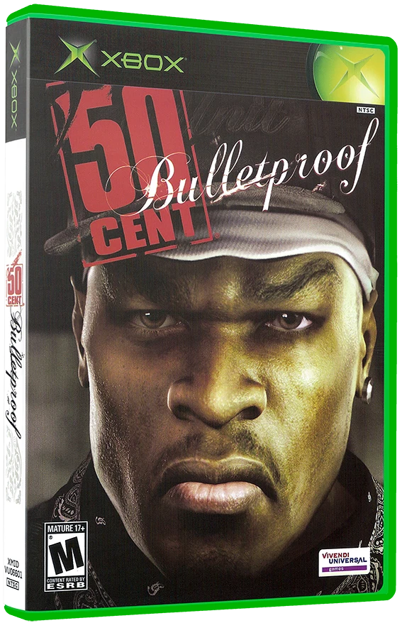 50 Cent Bulletproof box art