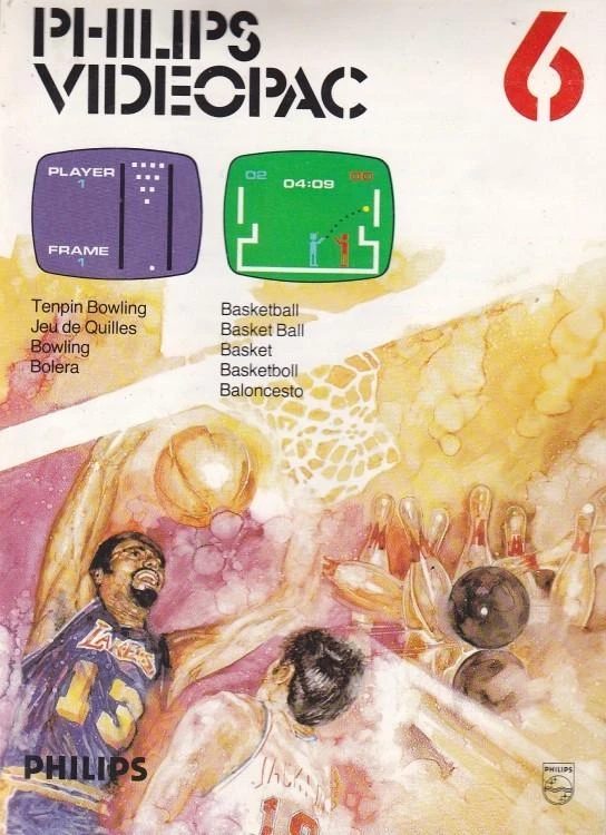 6. Bowling & Basketball box art