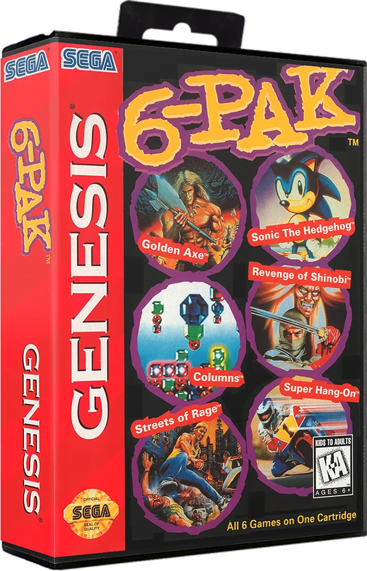 6-Pak [Cardboard Box] box art