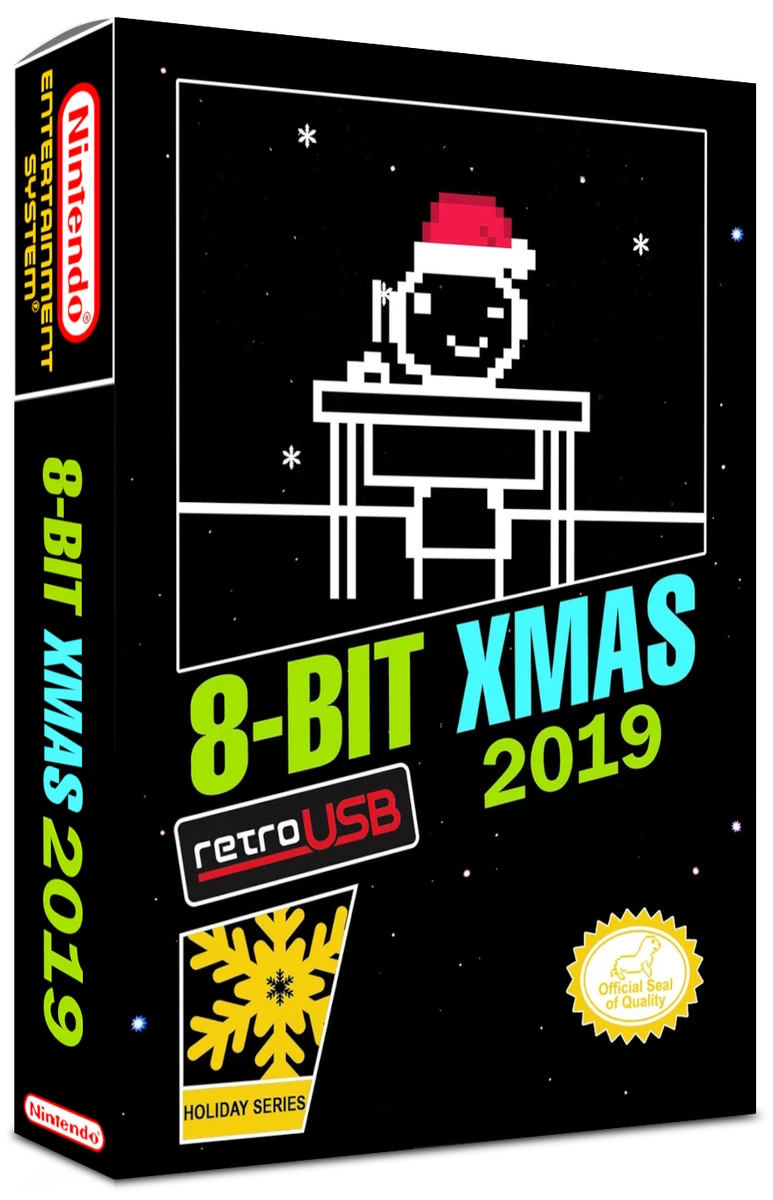8-BIT XMAS 2019 box art