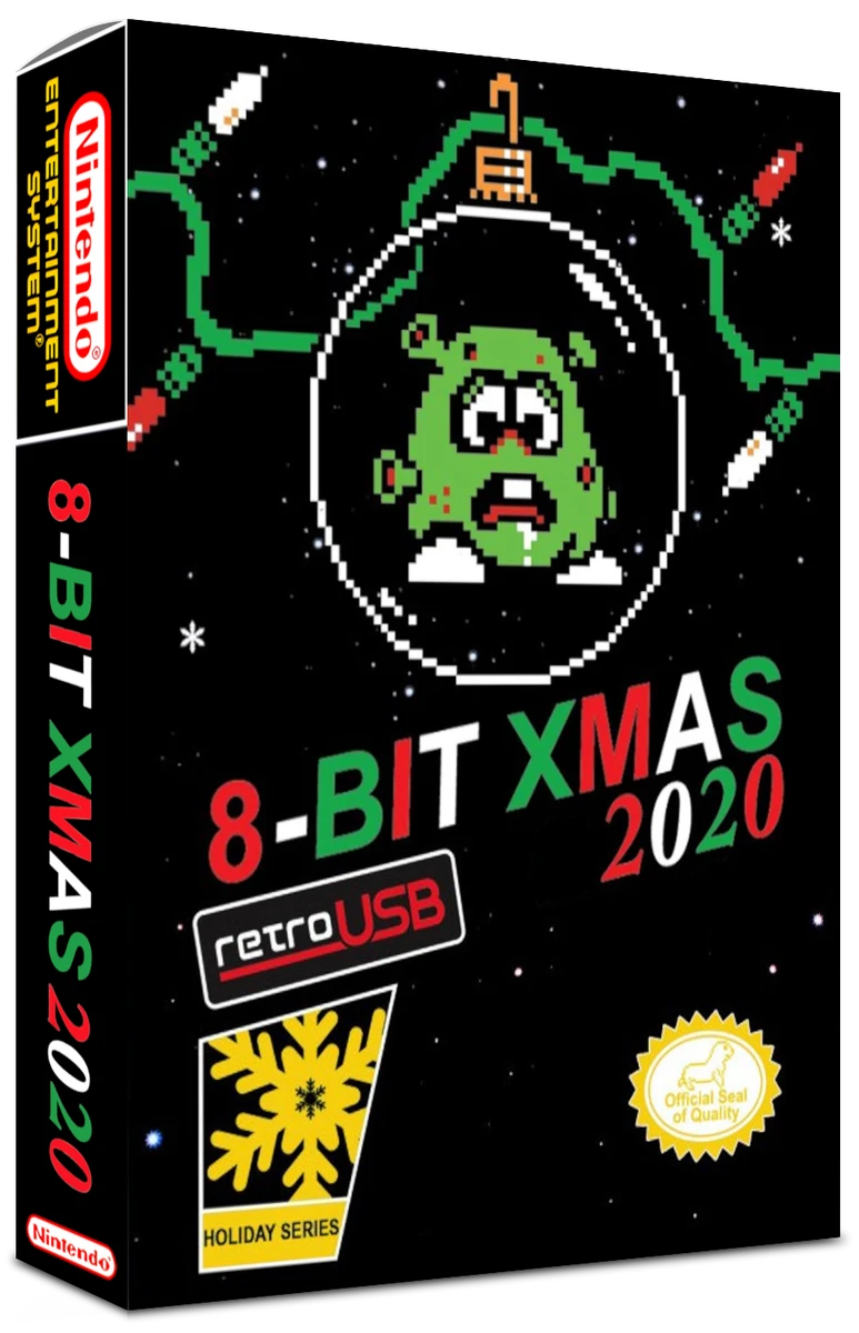8-Bit Xmas 2020 box art