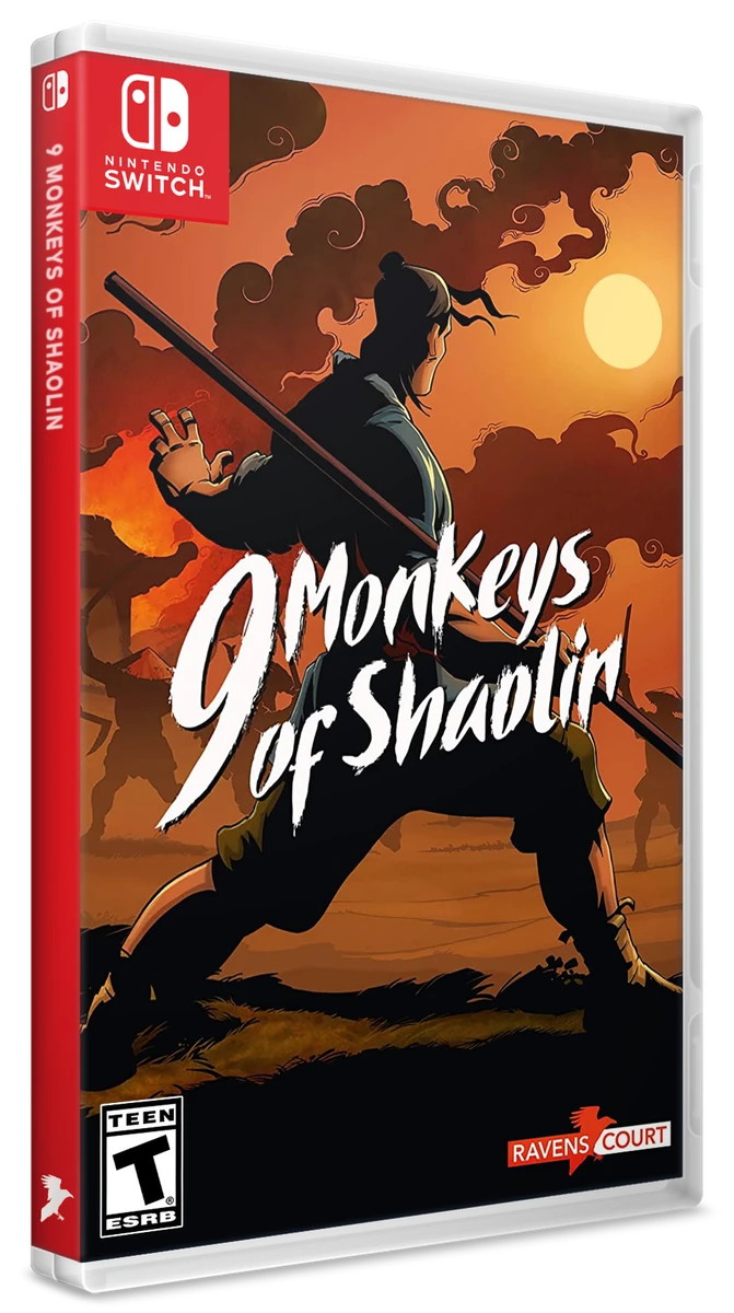 9 Monkeys of Shaolin box art