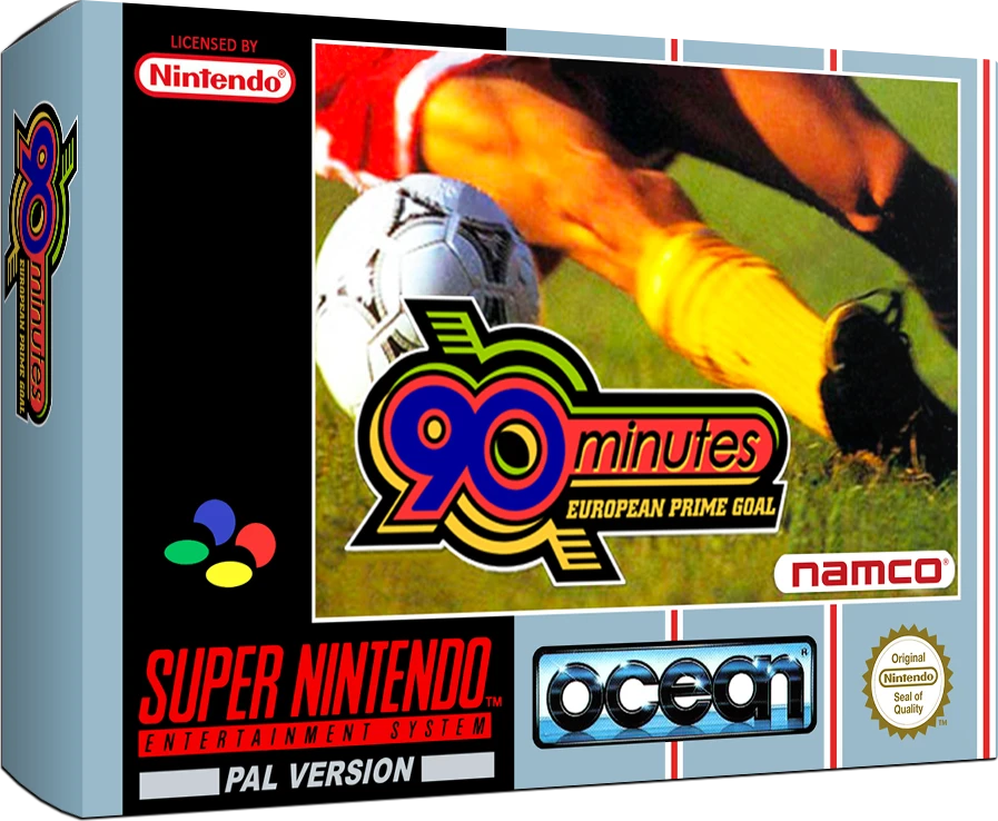 90 Minutes European Prime Goal box art
