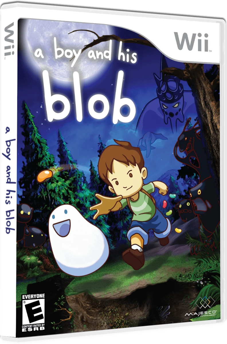 A Boy and His Blob box art