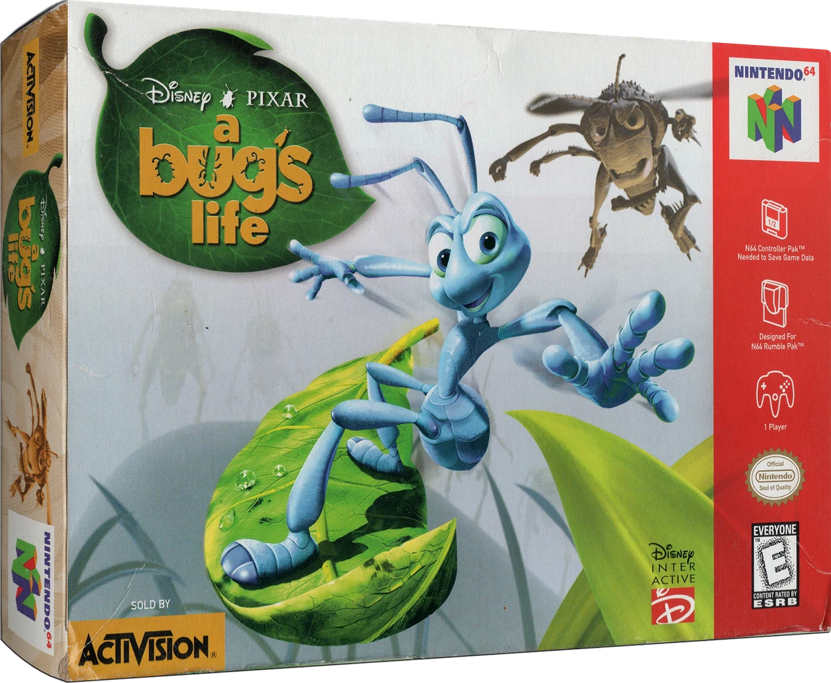 A Bug's Life box art