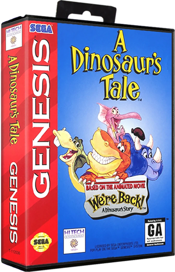 A Dinosaur's Tale box art