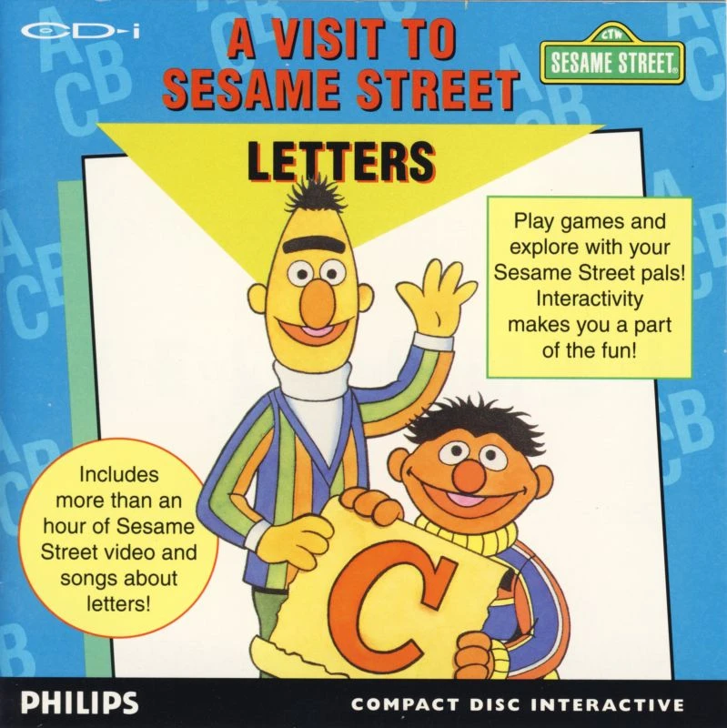 A Visit to Sesame Street: Letters box art