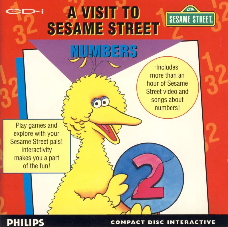 A Visit To Sesame Street: Numbers box art