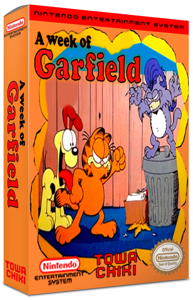 A Week of Garfield box art