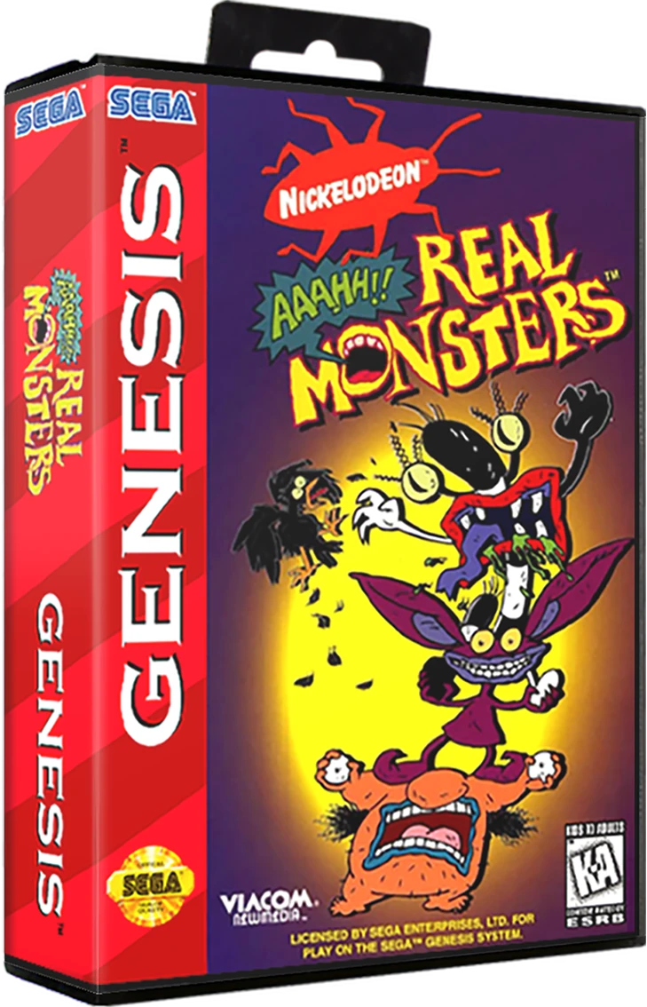 AAAHH Real Monsters box art