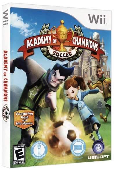 Academy of Champions: Football box art