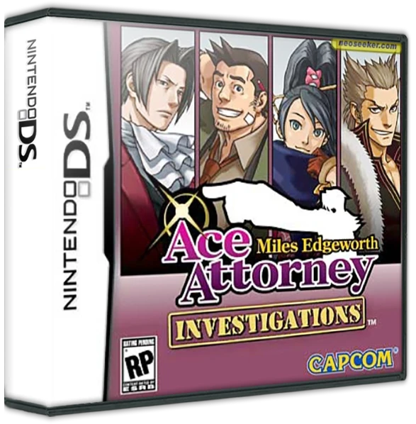 Ace Attorney Investigations: Miles Edgeworth box art