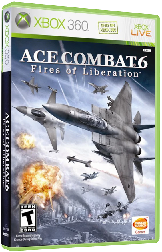 Ace Combat 6 Fires of Liberation box art